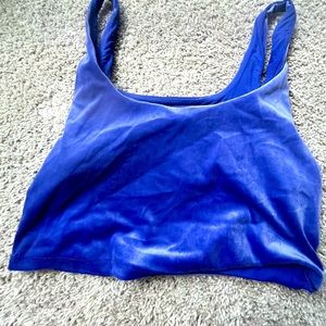 NEW ATHLETA VELVET CROP SIZE LARGE A-C